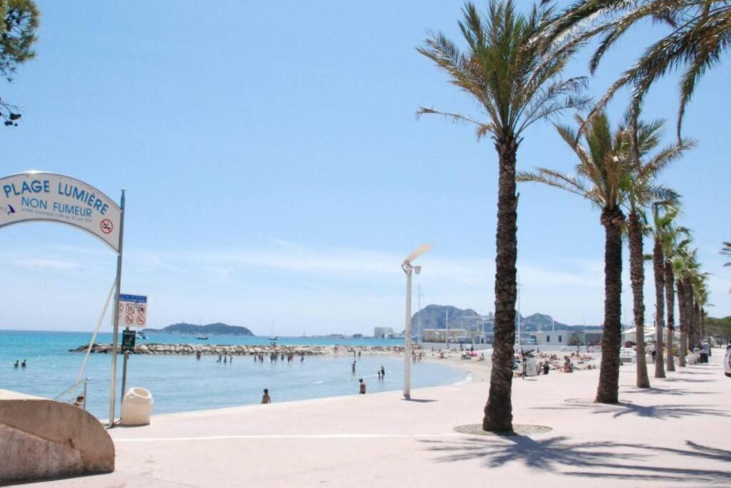 Blue Summer Vibes Mini Studio For Two, Ac, Parking, Beach At 50M, Spa Access -2 La Ciotat Exteriör bild